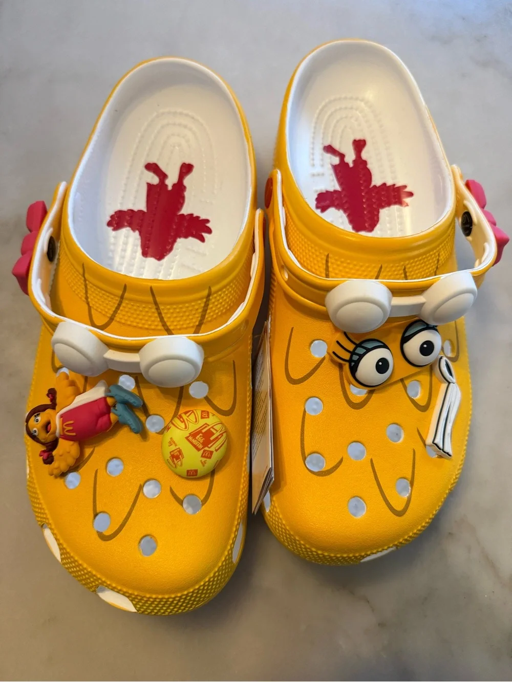 CROCS bright yellow